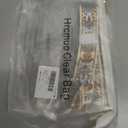 Clear Purse for Women Stadium Approved Clear Crossbody Bag for Stadium Events Transparent Purse Bag for Sports (White-1)