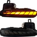 HIGH FLYING Car Led Side Mirrors Sequential Dynamic Turn Signal Lights Indicator 2pcs/Pair for Toyota Tacoma 2016-2023, RAV4 2019-2025, Highlander 2020-2025 (Type B)