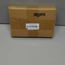 Crowye 36 Pcs 3 Size Christmas Glitter Poinsettia Faux Flowers Christmas Tree Flowers Artificial Poinsettia Ornaments for Xmas New Year Home Outdoor Decoration, 4", 6" and 9" (Rose Gold)