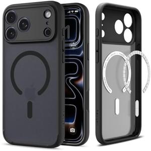 Spigen for iPhone 17 Pro Max Case, Ultra Hybrid MagFit [TPU Covered Camera Control] [Anti-Yellowing] [Compatible with Magsafe]