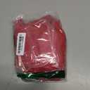 SweatyRocks Women's Casual Long Sleeve Raw Hem Pullover Crop Tops Sweatshirts (Red, S)