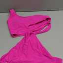 Blooming Jelly Womens One Piece Swimsuit Tummy Control Bathing Suit Sexy Flattering Cheeky High Cut Out Cute Ladies Swimwear (X-Large, Hot Pink)