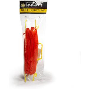 Tandem Sport Short Court Rope Ct. Lines (Orange)