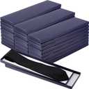 Shinylin 24 Pcs Gift Wrap Tie Boxes Valentines Men Women Sock Scarves Gifts Boxes with Lids 14 x 4.3 x 0.75'' Bulk Cardboard Paper Gift Box for Valentines Birthday Wedding Engagement (Navy Blue)