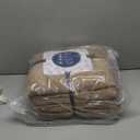 Luxury Oversized Bath Towels | 650 GSM, 34" x 56" | Hotel Quality, Soft & Highly Absorbent | Quick Dry, Thick, Combed Cotton Bathroom Towels | Mocha - 4 Pack