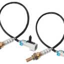 Set of 2 Oxygen Sensor Upstream Downstream O2 Sensor Compatible with 2003-2005 Chevy Silverado Suburban Avalanche 1500 Tahoe, GMC Yukon Yukon XL Sierra 1500, Cadillac Escalade 5.3L V8 Replace 234-4668