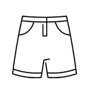 Boy Swimwear Navy Blue With Fishes 10-12Y