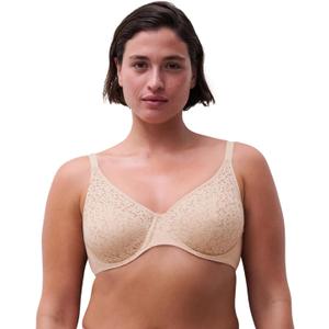 Chantelle Women's Norah Molded Bra, Black, 38G (Beige)