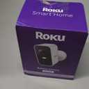 Roku Battery Camera for Home Security - New Weather-Resistant Indoor & Outdoor Wireless Camera & Pet Monitor with 1080p HD & Two-Way Audio - Rechargeable, Motion Detection & Wi-Fi