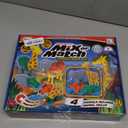 Magnetic Mix or Match Jungle Animals Toy Play Set, 16 Pieces