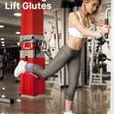 YOTTOY Ankle Straps for Cable Machines  Adjustable Padded Ankle Cuffs for Cable Kickbacks, Glute & Leg Workouts  Gym Attachments for Women & Men, Booty, Hip & Thigh Training (Purple)