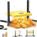 Smart Chick Brooder Plate - Energy Efficient Chick Heat Plate with Adjustable Height and Angle, 50-158F Digital Temp Control for Chicken Coop, Brooder Box, Ducklings