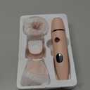 Bikini Trimmer for Women, 3-in-1 Electric Razors for Women, IPX7 Waterproof Rechargeable Cordless Pubic Hair Shaver, with LED Display, for Ladies Bikini Pubic, Face, Underarms, Legs(Pink)