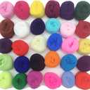 PEPPERLONELY 20 Colors Set (2.5M Each) Nylon Stocking Flower Fabric for Flowers Making