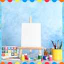 60 Pcs Canvases for Painting 5 x 7 Inch Stretched White Blank Cotton Canvas Panel Boards Bulk Flat Canvas Boards for Acrylic Oil Tempera Metallic Neon Painting Crafts