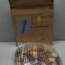 FARBERWARE Build-a-Board Cutting Board with Five Compartments and Clear Locking Lid for Charcuterie, Snacks, and More, Bamboo