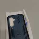 FNTCASE for Samsung Galaxy A16 5G Case: with [Built-in Screen Protector & Kickstand] [Military-Grade Drop Protection] Heavy Duty Protective Full Body Shockproof TPU Phone Cover Blue