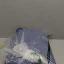 YnM Exclusive Cooling Duvet Cover for Weighted Blankets with 16 Strings (Blue Grey, 48"x 72")