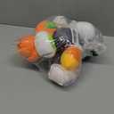 HyDren 18 Pcs Halloween Plush Toy bulk 4 Inch Halloween Stuffed Animals Trick or Treat Ultra-Soft & Cuddly Plush Keychain Stuffed Toy for Birthday Party Favors Gifts