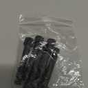 uxcell On/Off Replacement Light Turn Switch Knob Lamp Socket Extension Knobs 50mm Length Black 5Pcs