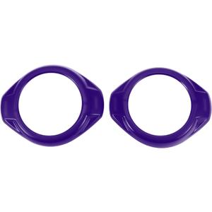 2 Pcs A Pillar Speaker Ring Cover Trim for Jeep Wrangler JK JKU 2 Door 4 Door 2015-2017 Window A Pillar Front Horn Speaker Cover ABS Purple