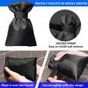 Outdoor Faucet Covers for Winter Freeze Protection, 2 Pack 8.8" H X 5.9" W Outside Winterize Insulation Hose Bib Water Spigot Cover Winter Insulated Outdoor Sock Faucet Cover for Cold Weather