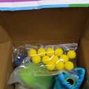 Dinosaur Shooting Boy Toys for Kids Age 3 4 5 6 7 8 - Moveable Shooting Game with Scoreboard, Light and Sound, 12 Foam Balls, Boy Toddler Toys 5-7 6-8 8-10, Competition Game Gifts (Green)