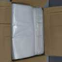 Spartan Industrial - 12" X 15" (500 Count) Self Seal Clear Poly Bags with Suffocation Warning for Packaging, Clothes - Permanent Adhesive