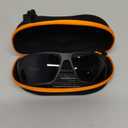 KastKing Osage Polarized Sport Sunglasses for Men and Women, Ideal for Driving Fishing Cycling Running, UV Protection (Frame: Smoke Crystal /Lens: Smoke)
