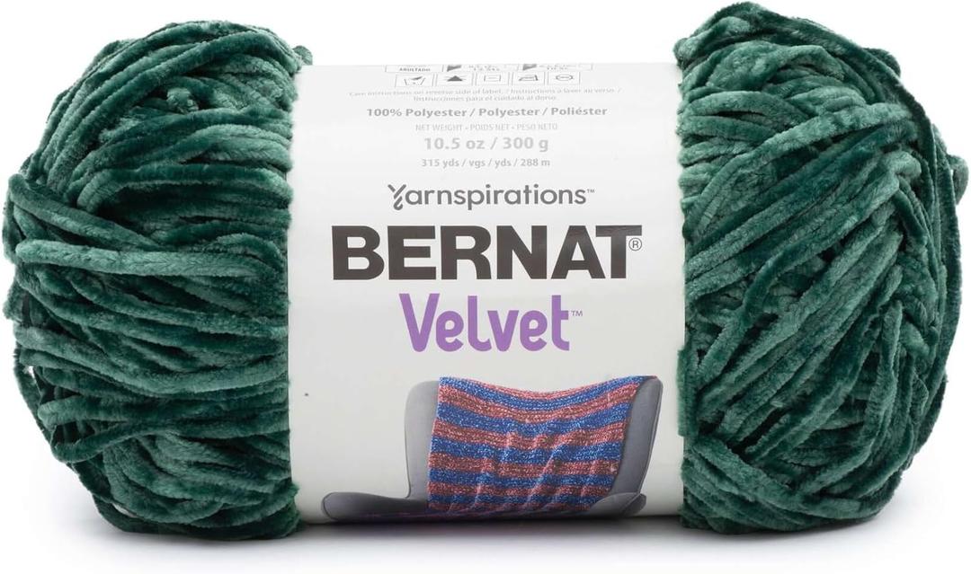 Bernat Velvet Yarn-Pine 161032-32031
