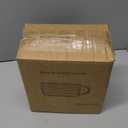 Ceramic Soup Bowl with Handle: 38 oz Microwave Safe Extra Large Mug for Oatmeal, Cereal, Breakfast, Meal Prep, Work Lunch, Dorm Living, Single Serve Dinner - 6 Inch, Grey (Gray)