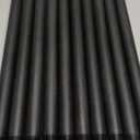 10 Pack 1/2 Inches x 14 Inches Black Malleable Steel Nipples Fitting, DIY Steampunk Industrial Vintage Style.