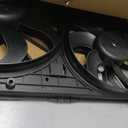 Engine Radiator Cooling Fan Fit for VW Jetta City, Passat, Golf, Golf R, Tiguan, Beetle, CC, Eos, GTI, R32, Audi A3, A3 Quattro, TT, TT Quattro, Replace 1K0959455DT 620805