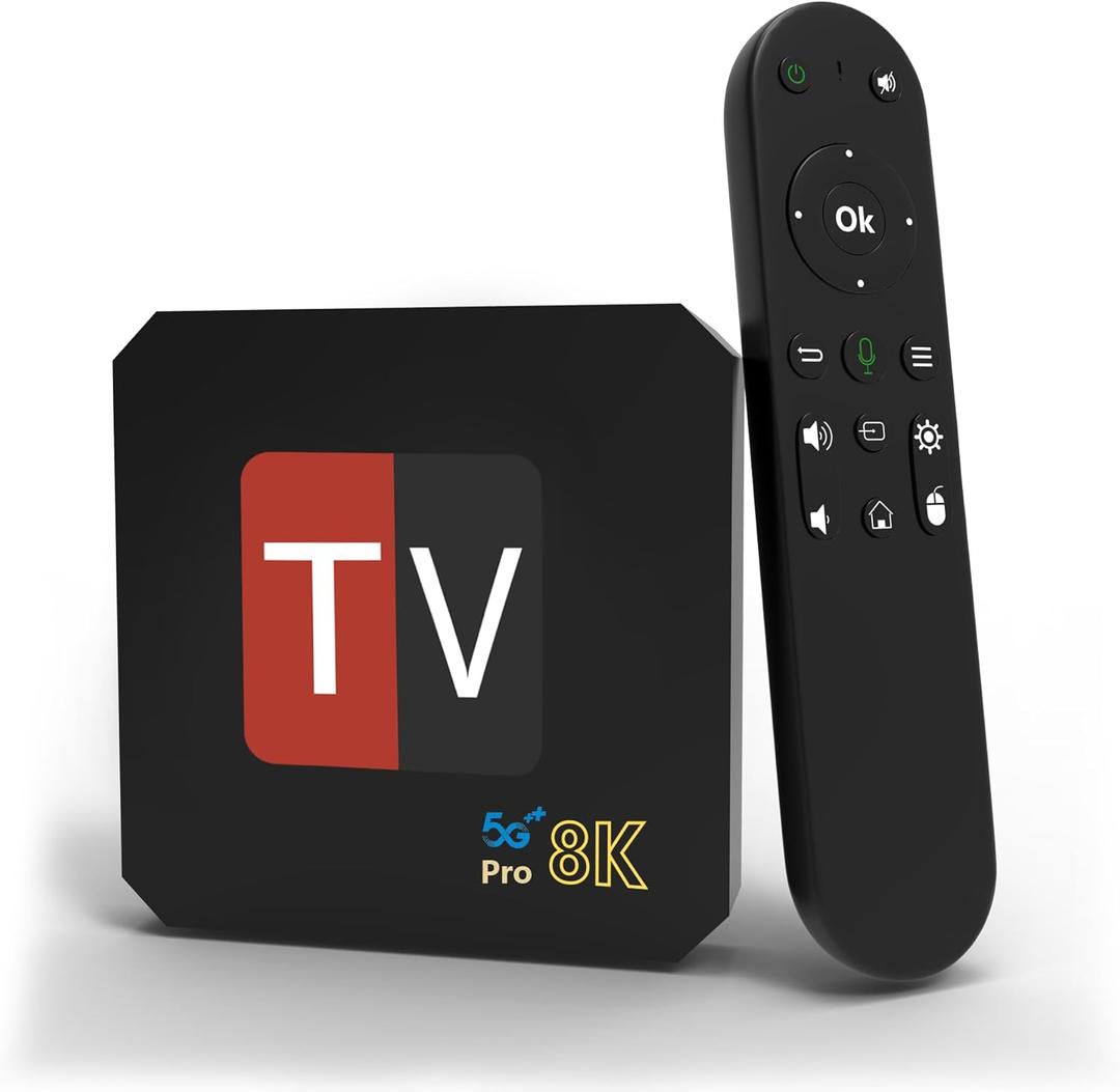 Streaming Stick PRO Smart TV, TV Box, Supports 8K Resolution, Equipped with Dual WiFi and Bluetooth 5.0 Technology