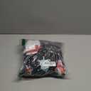 Large Christmas onesie pajama, black with festive Santa, snowman, reindeer, and tree print. Full-length design with front zipper, hood with ears, and elastic cuffs on wrists and ankles. Soft and cozy material — perfect for winter or holiday use