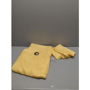 Yellow 62x47 inch Curtains