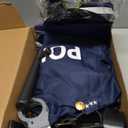 Skirfy 16PCS Police Costume for Kids,Police Officer Costume for Kids,Kids Cop Costume Role Kit, Kids Halloween Costume (Medium (45.2-49.2in,Age 6Y-7Y))