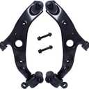 AUQDD 2Pc Suspension Front Lower Control Arm and Ball Joint Assembly Compatible With 2014-2017 2018-2021 Ma-zda 6 (Replace # K623521 K623522 G46C34350 G46C34300G 520-339 520-340)