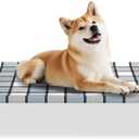 Caghash Elevated Outdoor Raised Dog Bed Outdoor Dogs Bed Lifted Pet Bed Dog Cot for Medium Pet Taste Life, Start with A Pet Bed 34'' x 20'' x 6.5''