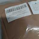 Decorus Women's Shapewear Tank Bodysuits - Plunge V Neck Sleeveless Shapewear Built in Bra V Backless Thong Body suits Tops (Large, Brown(mid Thigh))