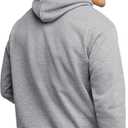 Hanes Men's EcoSmart Hoodie, Midweight Fleece, Pullover Hooded Sweatshirt (Gray, S)