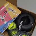 Hikeen Premium Tennis Trainer Rebound with Metal Base,Portable Solo Tennis Trainer Set with 3 Highly Elastic String Balls,Tennis Practice Equipment for Adult Kids an Beginners