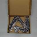 Palonu Christmas Stocking Holders Mantel Stcoking Hangers Metal Hanging Hooks Ornament Hooks Fireplace Hanger Grip for Christmas Decorations (6, Black)