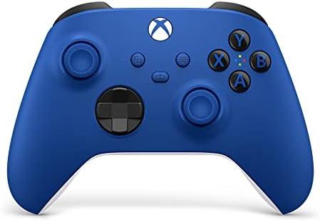 Xbox Wireless Controller Shock Blue - Wireless - Bluetooth - USB Series X, Series S, One, PC, Android, iOS, Tablet - Shock Blue