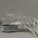 Bedsure Calming Dog Bed for Small Medium Dogs - Donut Washable Medium Pet Bed, 27 inches Anti-Slip Round Fluffy Plush Faux Fur Cat Bed, Dark Grey