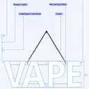 30" x 10" Ultra Bright Large VAPE Sign - LED Display for E-Cigarette Stores for Smoke Shops, Vape Shops, Convenience Stores, Gas Station Convenience Stores