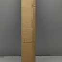 Joydeco No Drill Zebra Blinds for Windows, Cordless Day & Night Dual Sheer Roller Shades, Easy Installation, Free-Stop Lift System, Light Filtering Privacy Blinds for Home(White,35" W x 75" H)