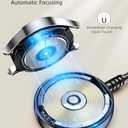 2 Pack for Samsung Galaxy Watch Charger Compatible with Watch 8/8 Classic/Ultra/7/6/6 Classic/5/5 Pro/4/4 Classic/3/Active/FE USB A Magnetic Fast Charging Dock Accessories 3.3FT