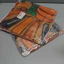 2 x DUZXLCQ Fall Pillow Covers 18x18 inch Set of 4 Pumpkins Thankful Blessed Maple Leaves Autumn Decorative Throw Pillow Covers Farmhouse Cushion Case Harvest Decorations for Couch Sofa Home Outdoor