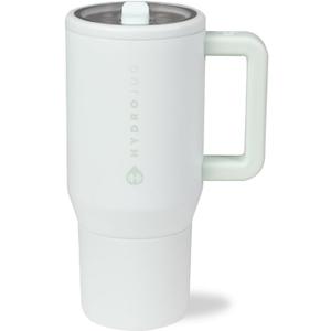 HydroJug Kids - 20 oz Insulated Kids Water Bottle with Flip Straw & Handle | Leak-Proof & Durable | Perfect for School, Sports, Lunch, Travel & Camp, Beryl